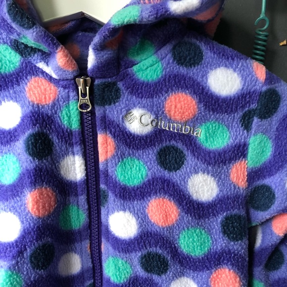 Columbia 3-6 month fleece snowsuit - Picture 2 of 5